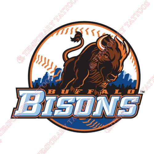 Buffalo Bisons Customize Temporary Tattoos Stickers NO.7927